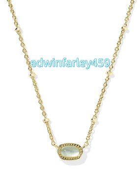 Mini Elisa Gold Satellite Short Pendant Necklace